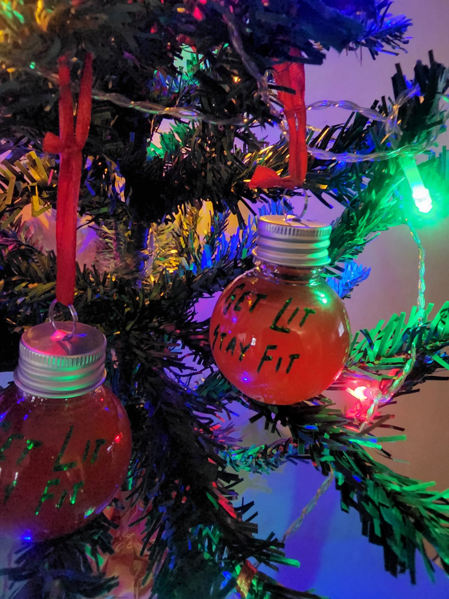 (SOLD OUT)Fit Tequila Holiday Shot Ornaments